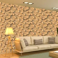 Self Adhesive Wallpaper Model Bulk 3D Box Large Size (300 cm X 40 cm)-thumb3