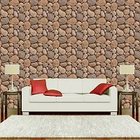 Self Adhesive Wallpaper Model Cave Stone Large Size(300 cm X 40 cm)-thumb4