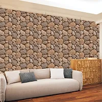 Self Adhesive Wallpaper Model Cave Stone Large Size(300 cm X 40 cm)-thumb3