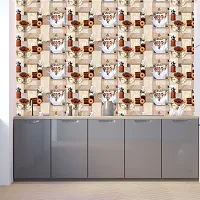 Self Adhesive Wallpaper Model Kitchen Tea Large Size 300 Cm X 40 Cm-thumb5