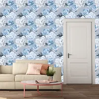 Self Adhesive Wallpaper Model Poison Rose Large Size(300 cm X 40 cm)-thumb2