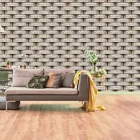 Self Adhesive Wallpaper Model Small Stone Brick Large Size(300 cm X 40 cm)-thumb2