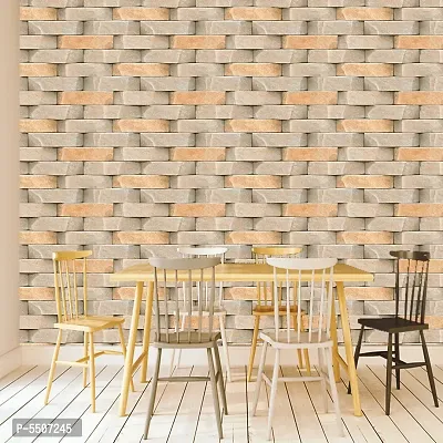 Self Adhesive Wallpaper Model Temple Stone Large Size(300 cm X 40 cm)-thumb5