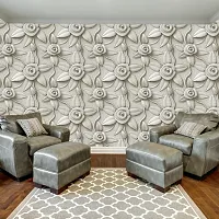 Self Adhesive Wallpaper Model White Ro Large Size 300 Cm X 40 Cm-thumb1