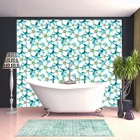 Wallpaper Model Blue Flower Extra Large Size 40X300 Cm For Bedroom Drawing Room Kids Room Walls Doors Furniture Etc-thumb2