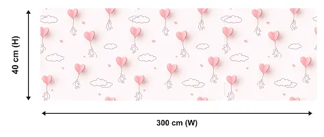 WallDaddy Wallpaper Model (FlyingLove) Extra Large Size (40x300)CM For Bedroom, Drawing Room, Kidsroom, Walls, Doors, Furniture etc-thumb1