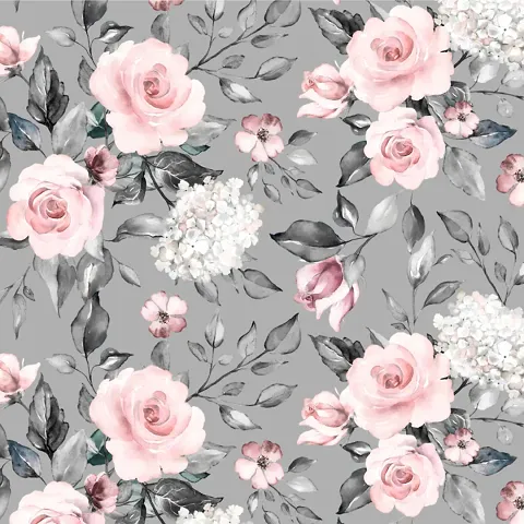 Floral Design Self Adhesive Wallpaper