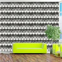 WallDaddy Wallpaper Model (GreyScaleEra) Extra Large Size (40x300)CM For Bedroom, Drawing Room, Kidsroom, Walls, Doors, Furniture etc-thumb3