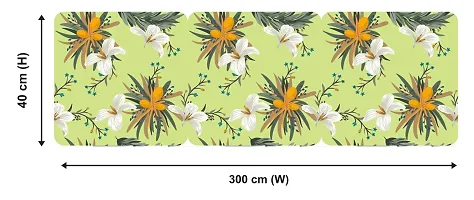 WallDaddy Wallpaper Model (DiwaliFlower) Extra Large Size (40x300)CM For Bedroom, Drawing Room, Kidsroom, Walls, Doors, Furniture etc-thumb1