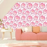 WallDaddy Wallpaper Model (LovelyPinkFool) Extra Large Size (40x300)CM For Bedroom, Drawing Room, Kidsroom, Walls, Doors, Furniture etc-thumb2