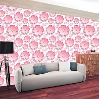 WallDaddy Wallpaper Model (LovelyPinkFool) Extra Large Size (40x300)CM For Bedroom, Drawing Room, Kidsroom, Walls, Doors, Furniture etc-thumb3