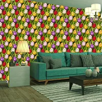 WallDaddy Wallpaper Model (RanginLotus) Extra Large Size (40x300)CM For Bedroom, Drawing Room, Kidsroom, Walls, Doors, Furniture etc-thumb2