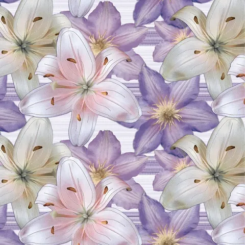 Floral Design Self Adhesive Wallpaper