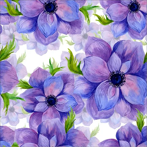 Floral Design Self Adhesive Wallpaper