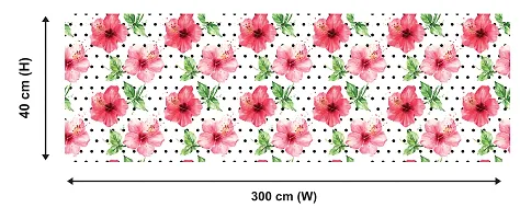 WallDaddy Wallpaper Model (PaperFlower) Extra Large Size (40x300)CM For Bedroom, Drawing Room, Kidsroom, Walls, Doors, Furniture etc-thumb1