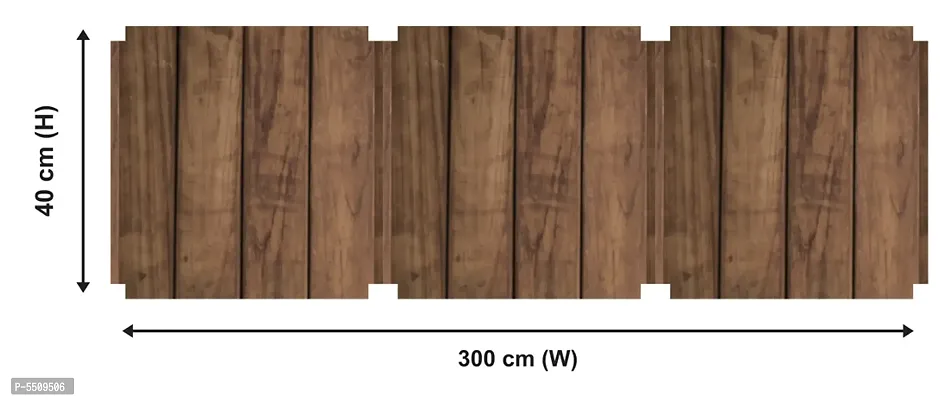 Wallpaper Model Wooden Strip Extra Large Size 40X300 Cm For Bedroom Drawing Room Kids Room Walls Doors Furniture Etc-thumb2