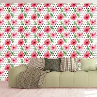 WallDaddy Wallpaper Model (PaperFlower) Extra Large Size (40x300)CM For Bedroom, Drawing Room, Kidsroom, Walls, Doors, Furniture etc-thumb3