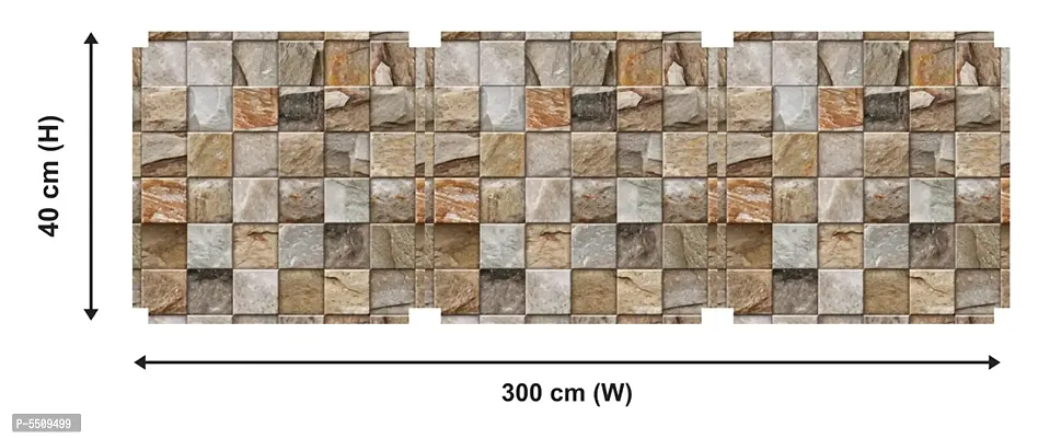 WallDaddy Wallpaper Model (StoneWall) Extra Large Size (40x300)CM For Bedroom, Drawing Room, Kidsroom, Walls, Doors, Furniture etc-thumb2