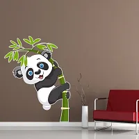 Wall Sticker Model (Baby Panda) Large Size (60 X 49)cm For Bedroom, Drawing Room, Kids Room, Walls-thumb2