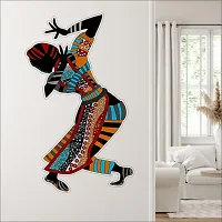 Wall Sticker Model (Africa Art) Large Size (60 X 36)cm For Bedroom, Drawing Room, Kids Room, Walls-thumb3