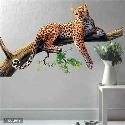 Wall Sticker Model (Jaguar) Large Size (60 X 40)cm For Bedroom, Drawing Room, Kids Room, Walls-thumb4