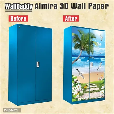 Almira Sticker Model (BeachAlmira) Full Size (39x84)inch For All Type Of Almira, Doors, Walls-thumb2