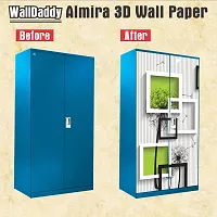 Almira Sticker Model (BoxnBoxFlowerAlmira) Full Size (39x84)inch For All Type Of Almira, Doors, Walls-thumb1