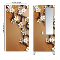 Almira Sticker Model (FlowerRobeAlmira) Full Size (39x84)inch For All Type Of Almira, Doors, Walls-thumb2