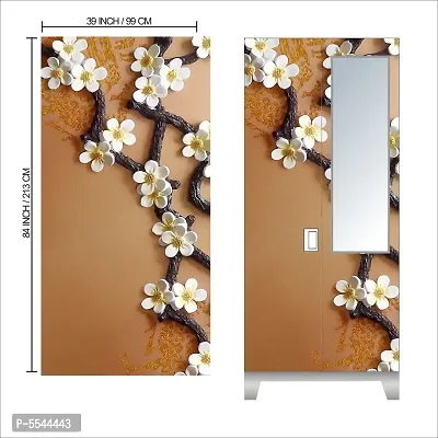 Almira Sticker Model (FlowerRobeAlmira) Full Size (39x84)inch For All Type Of Almira, Doors, Walls-thumb3