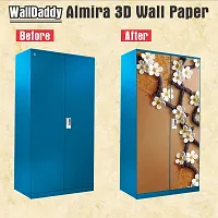 Almira Sticker Model (FlowerRobeAlmira) Full Size (39x84)inch For All Type Of Almira, Doors, Walls-thumb1