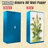 Almira Sticker Model (GreenPlantWaterAlmirah) Full Size (39x84)inch For All Type Of Almira, Doors, Walls-thumb1