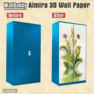 Almira Sticker Model (GreenPlantWaterAlmirah) Full Size (39x84)inch For All Type Of Almira, Doors, Walls-thumb2