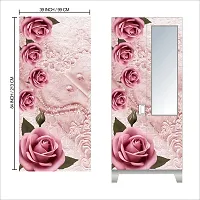 Almira Sticker Model (LoveRoseArtAlmiarah) Full Size (39x84)inch For All Type Of Almira, Doors, Walls-thumb2