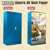 Almira Sticker Model (NatureSunset) Full Size (39x84)inch For All Type Of Almira, Doors, Walls-thumb1