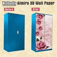 Almira Sticker Model (LoveRoseArtAlmiarah) Full Size (39x84)inch For All Type Of Almira, Doors, Walls-thumb1
