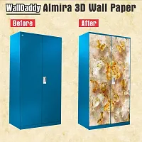 Almira Sticker Model (OIlButterflyRoseAlmirah) Full Size (39x84)inch For All Type Of Almira, Doors, Walls-thumb1