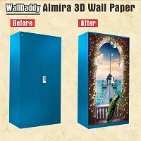 Almira Sticker Model (PalaceWindowView) Full Size (39x84)inch For All Type Of Almira, Doors, Walls-thumb1