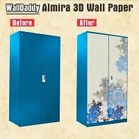 Almira Sticker Model (OldAgeFlowerAlmira) Full Size (39x84)inch For All Type Of Almira, Doors, Walls-thumb1