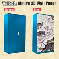 Almira Sticker Model (StoneFLowerAlmirah) Full Size (39x84)inch For All Type Of Almira, Doors, Walls-thumb1