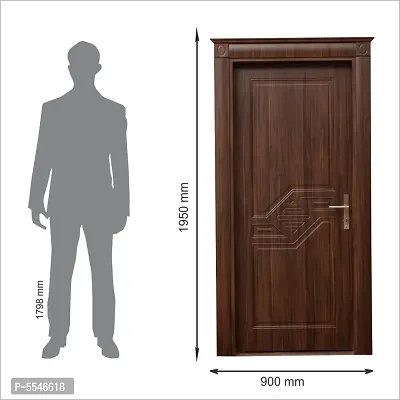 Door Sticker Model (BoxnBoxFlowerDoorSkin) Full Size (39x84) Inch For All Type Of Doors, Almiras, Walls-thumb4