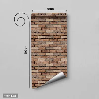 Self Adhesive Wall Stickers for Home Decoration Extra Large Size  300x40 Cm Wallpaper for Walls  DesiBrick  Wall stickers for Bedroom  Bathroom  Kitchen  Living Room  Pack of  1-thumb2