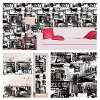 Self Adhesive Wall Stickers for Home Decoration Extra Large Size 300x40Cm Wallpaper for Walls Grafity Wall stickers for Bedroom  Bathroom  Kitchen  Living Room Pack of -1-thumb2