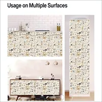 Self Adhesive Wall Stickers for Home Decoration Extra Large Size 300x40Cm Wallpaper for Walls CoffeeShop Wall stickers for Bedroom  Bathroom  Kitchen  Living Room Pack of -1-thumb4