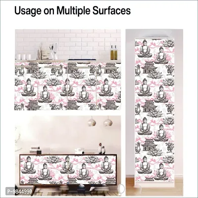 Self Adhesive Wall Stickers for Home Decoration Extra Large Size  300x40 Cm Wallpaper for Walls  DragonBuddha  Wall stickers for Bedroom  Bathroom  Kitchen  Living Room  Pack of  1-thumb5