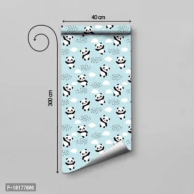 Self Adhesive Wall Stickers for Home Decoration Extra Large Size 300x40Cm Wallpaper for Walls CloudPanda Wall stickers for Bedroom  Bathroom  Kitchen  Living Room Pack of -1