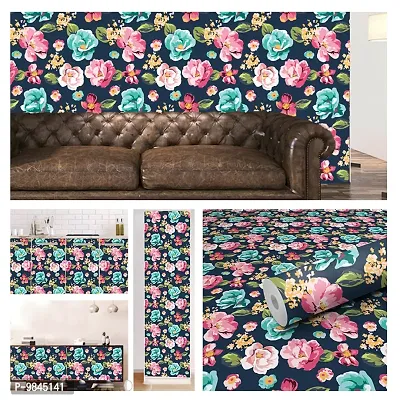 Self Adhesive Wall Stickers for Home Decoration Extra Large Size  300x40 Cm Wallpaper for Walls  PaintingFlower  Wall stickers for Bedroom  Bathroom  Kitchen  Living Room  Pack of  1