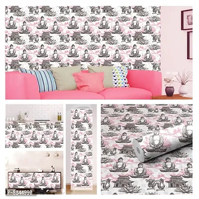 Self Adhesive Wall Stickers for Home Decoration Extra Large Size  300x40 Cm Wallpaper for Walls  DragonBuddha  Wall stickers for Bedroom  Bathroom  Kitchen  Living Room  Pack of  1