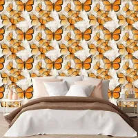 Self Adhesive Wall Stickers for Home Decoration Extra Large Size 300x40Cm Wallpaper for Walls VintageButterfly Wall stickers for Bedroom  Bathroom  Kitchen  Living Room Pack of -1-thumb3