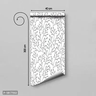 Self Adhesive Wall Stickers for Home Decoration Extra Large Size 300x40Cm Wallpaper for Walls WhiteKaliya Wall stickers for Bedroom  Bathroom  Kitchen  Living Room Pack of -1