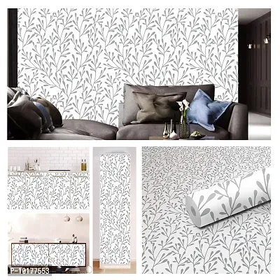 Self Adhesive Wall Stickers for Home Decoration Extra Large Size 300x40Cm Wallpaper for Walls WhiteKaliya Wall stickers for Bedroom  Bathroom  Kitchen  Living Room Pack of -1-thumb3